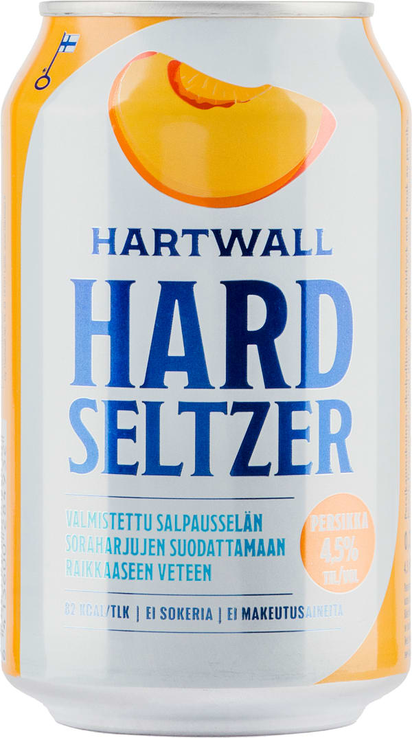 Hartwall Hard Seltzer Persikka burk bild 1/1