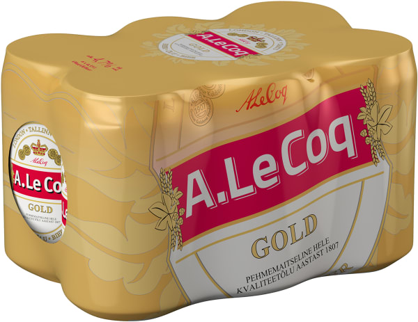 A. Le Coq Gold 6-pack tölkki