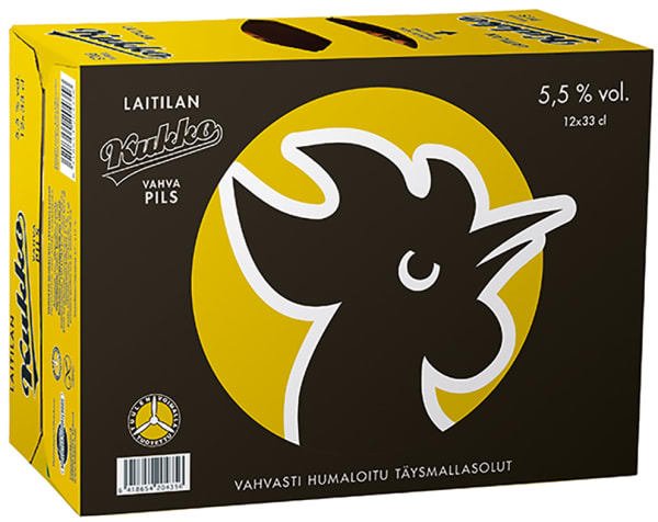 Laitilan Kukko Vahva Pils 12-pack tölkki