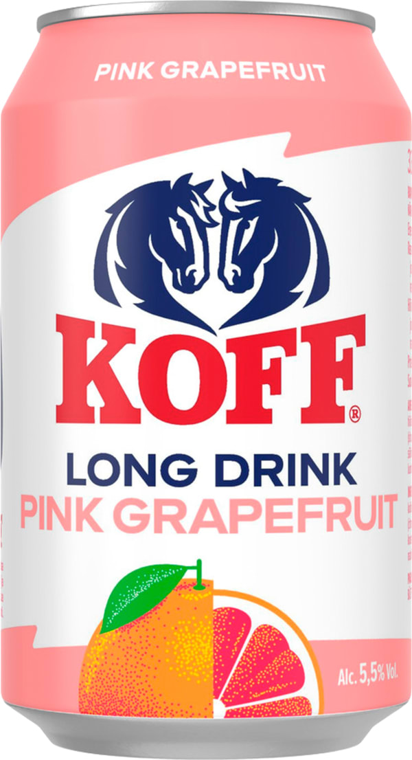 Koff Long Drink Pink Grapefruit burk bild 1/1