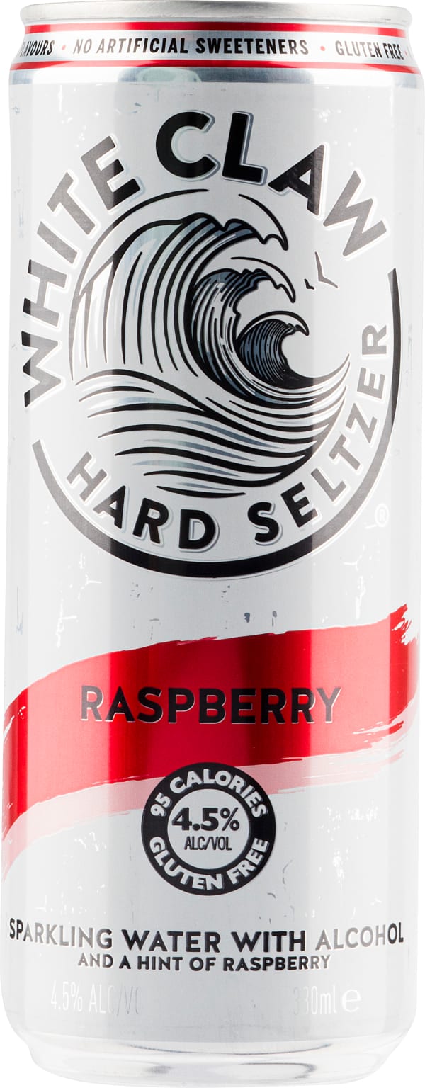 White Claw Hard Seltzer Raspberry tölkki