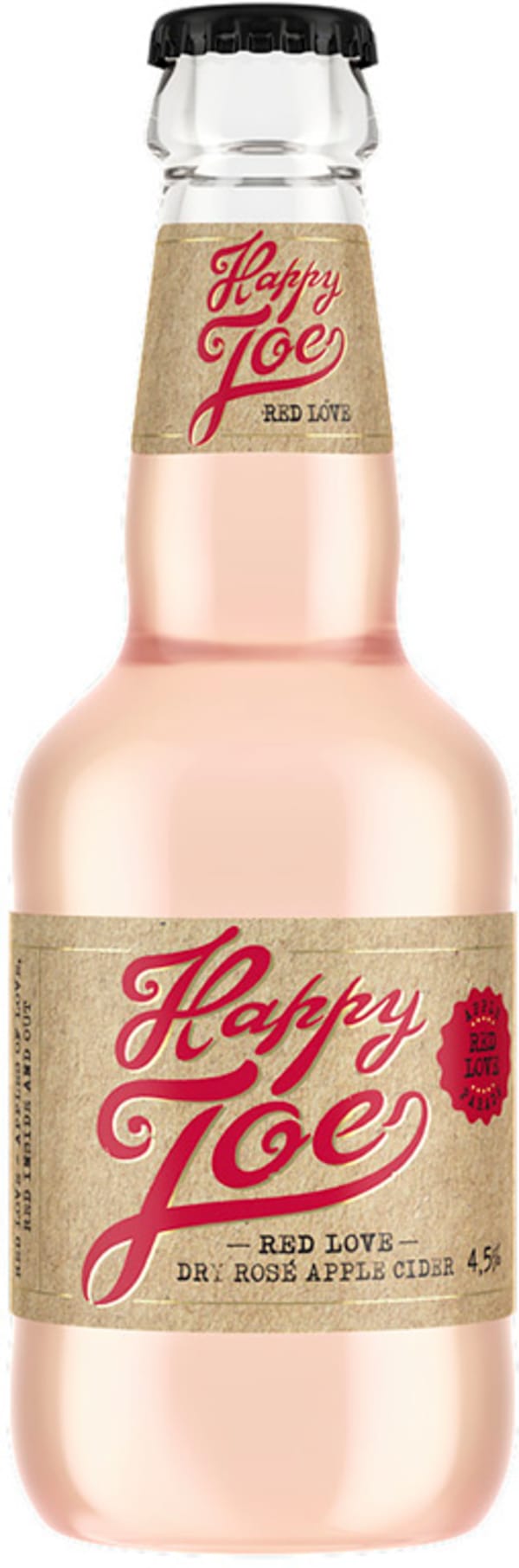 Happy Joe Red Love Dry Rose Apple Cider