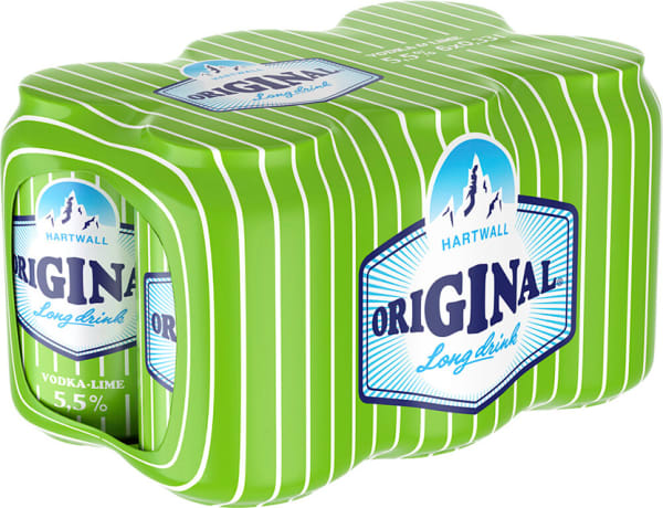 Original Long Drink Vodka Lime 6-pack tölkki