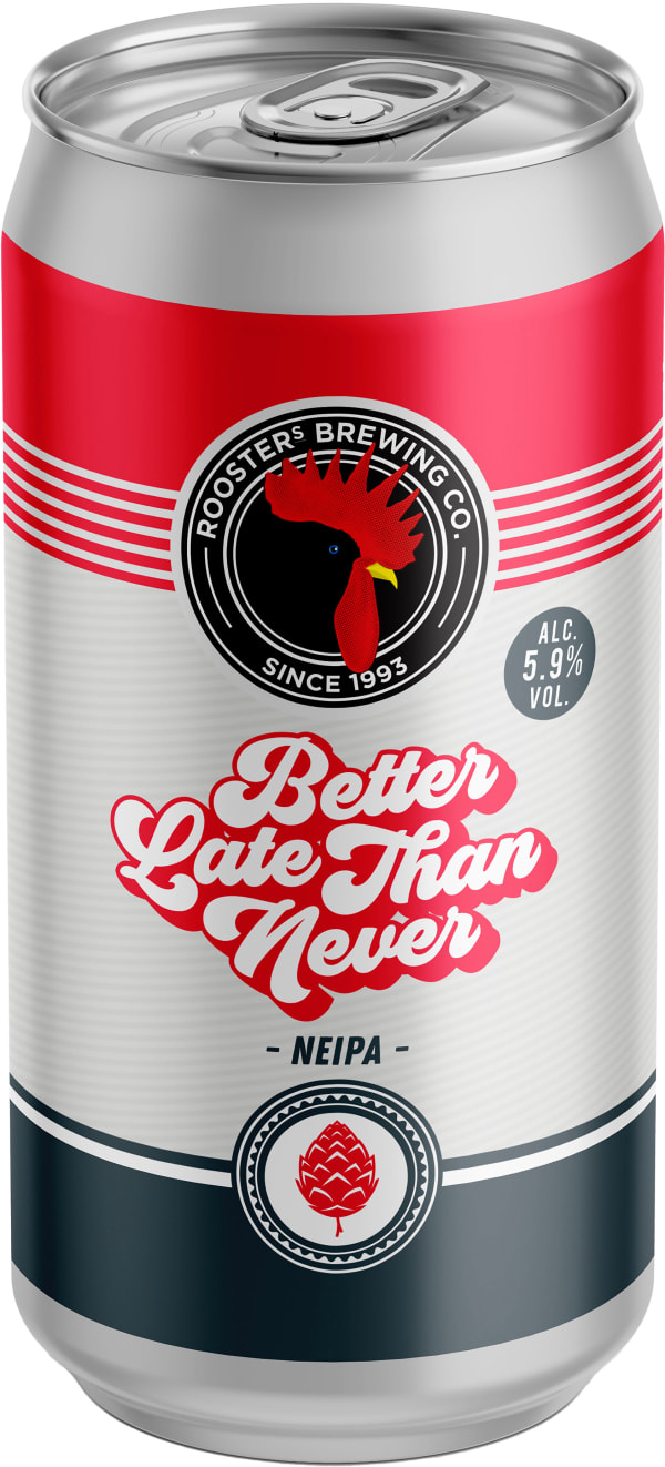 Rooster's Better Late Than Never NEIPA tölkki