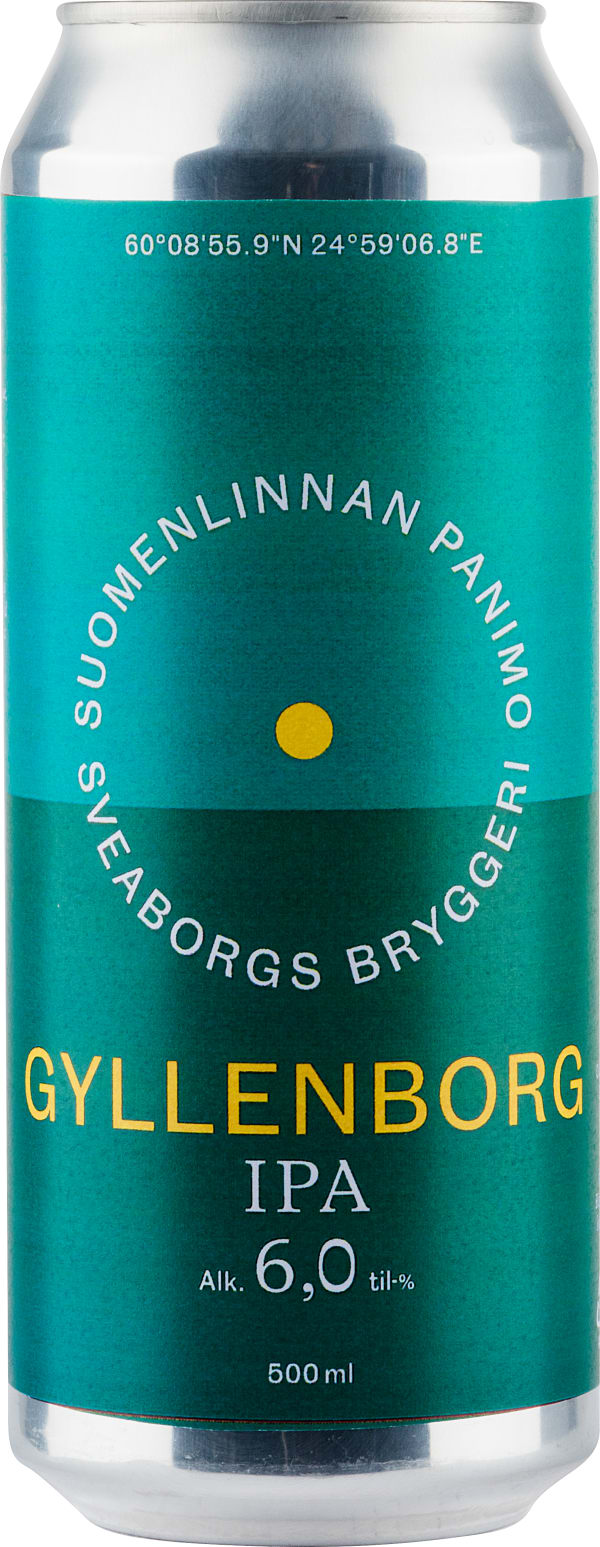 Suomenlinnan Gyllenborg West Coast IPA tölkki