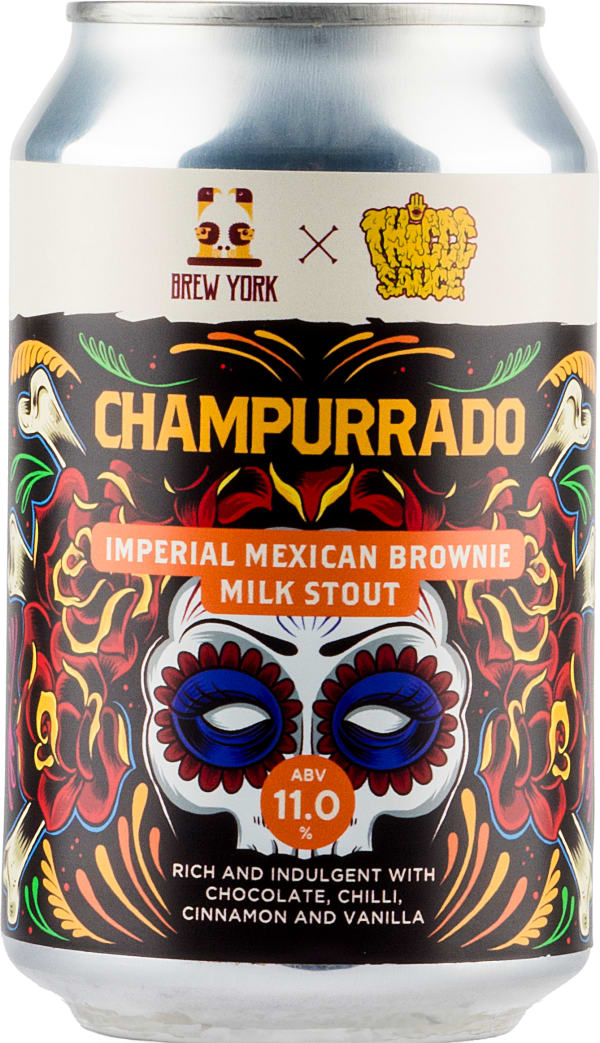 Brew York Champurrado Imperial Mexican Brownie Milk Stout tölkki