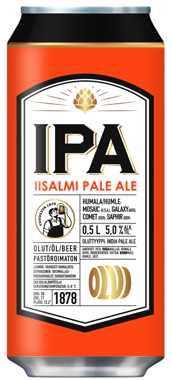 Olvi IPA Iisalmi Pale Ale tölkki