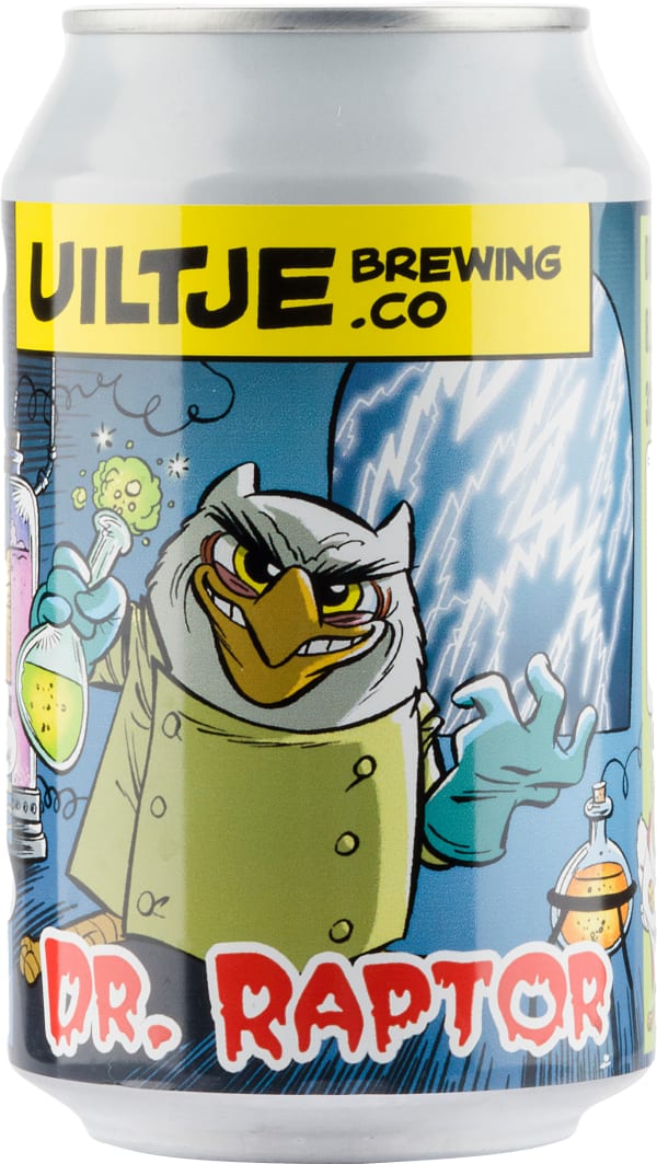 Uiltje Dr. Raptor Double IPA tölkki