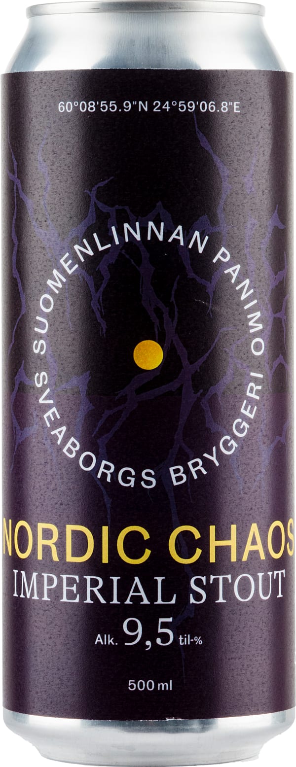 Suomenlinnan Nordic Chaos Imperial Stout tölkki