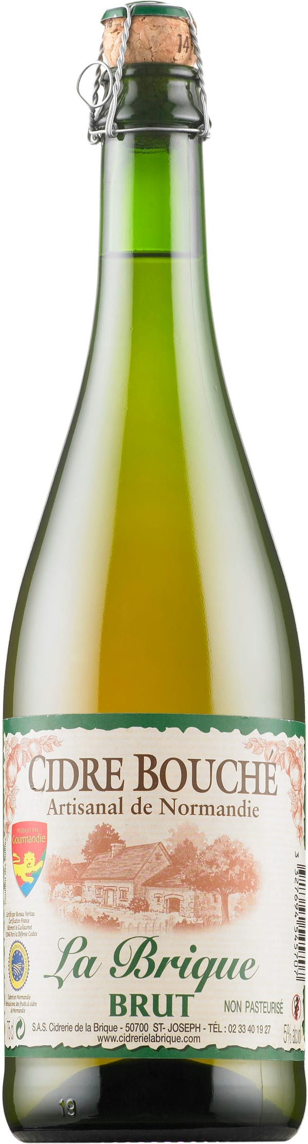 La Brique Cidre Bouché Brut