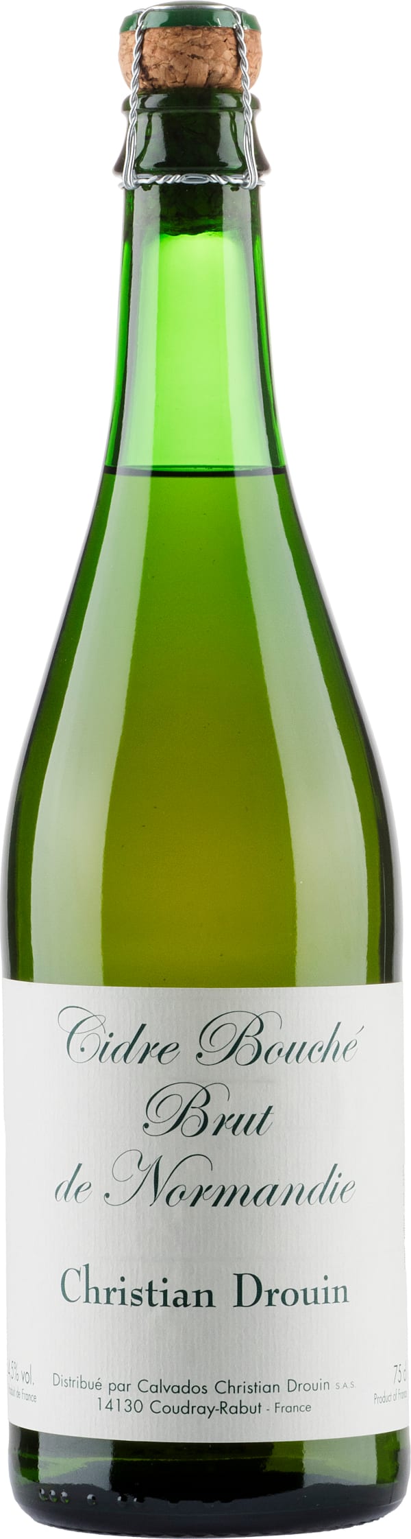 Christian Drouin Cidre Bouché Brut de Normandie