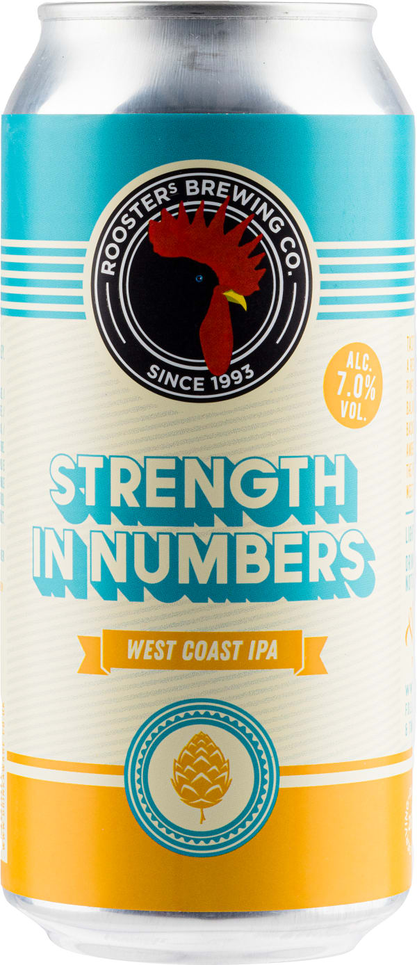 Rooster's Strength In Numbers West Coast IPA tölkki
