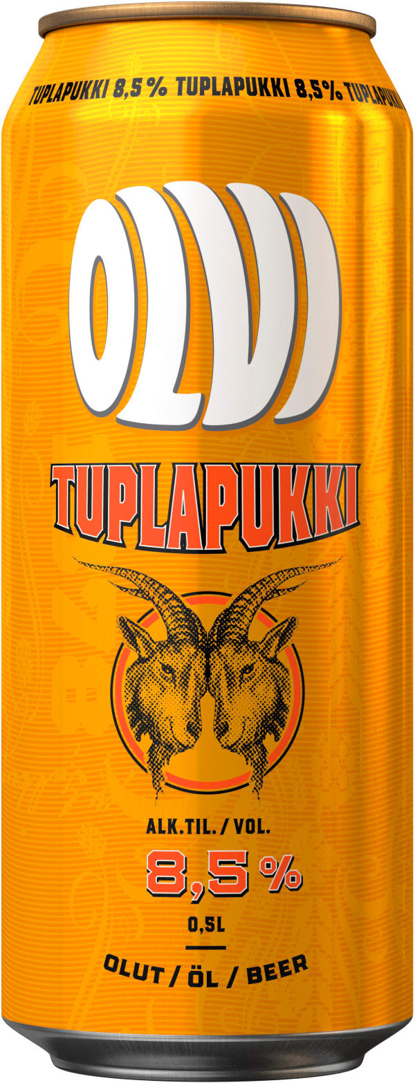 Olvi Tuplapukki tölkki