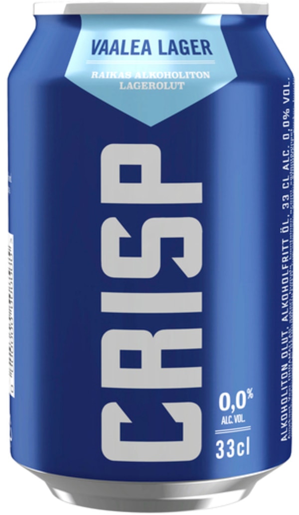 Crisp Vaalea Lager tölkki