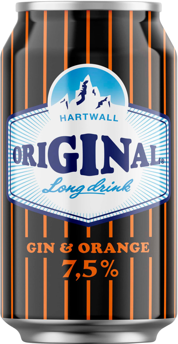 Original Long Drink Strong Gin & Orange tölkki