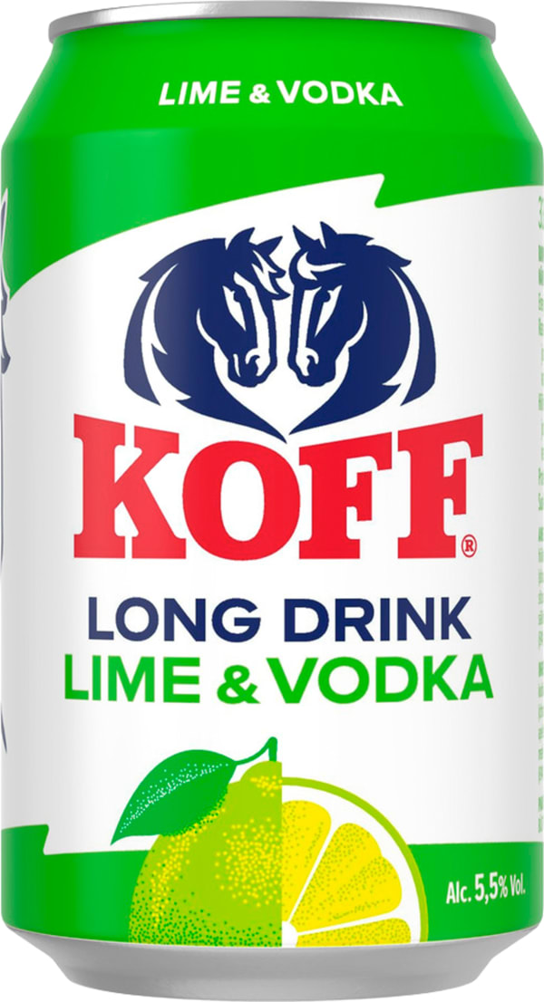 Koff Long Drink Lime &amp; Vodka can image 1 of 1