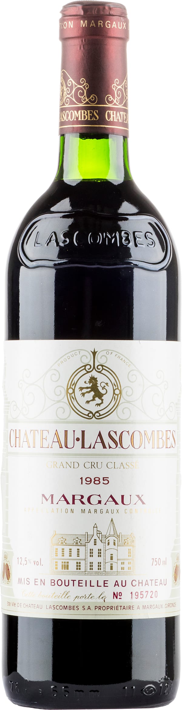 Château Lascombes (1plo/asiakas, 1fl/kund, 1btl/customer) 1985