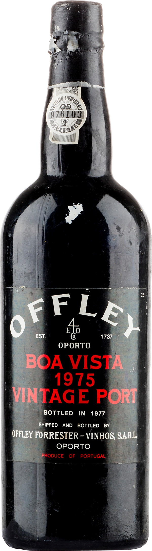 Offley Boa Vista Vintage Port  (1plo/asiakas, 1fl/kund, 1btl/customer) 1975