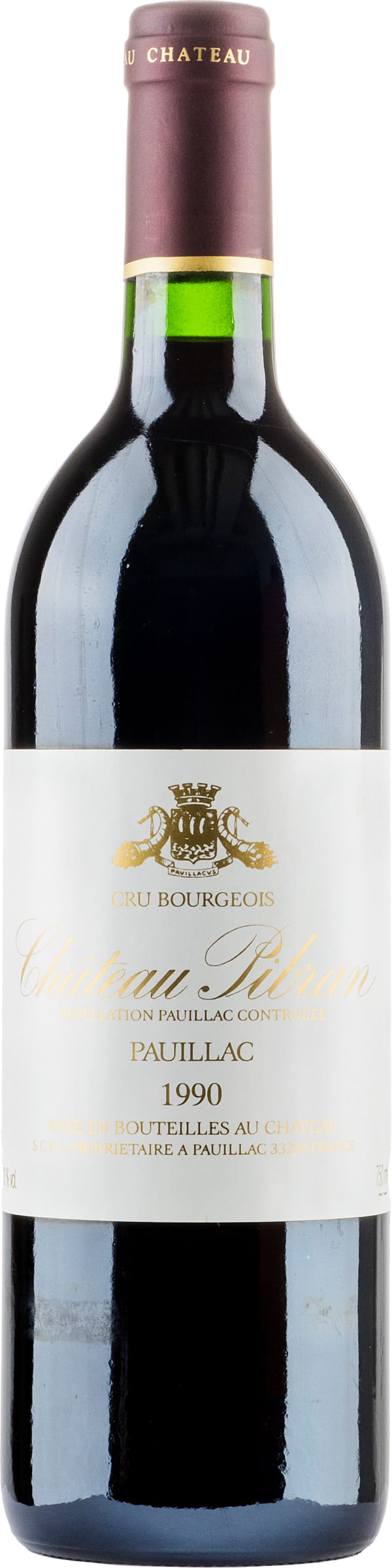 Château Pibran (1plo/asiakas, 1fl/kund, 1btl/customer) 1990