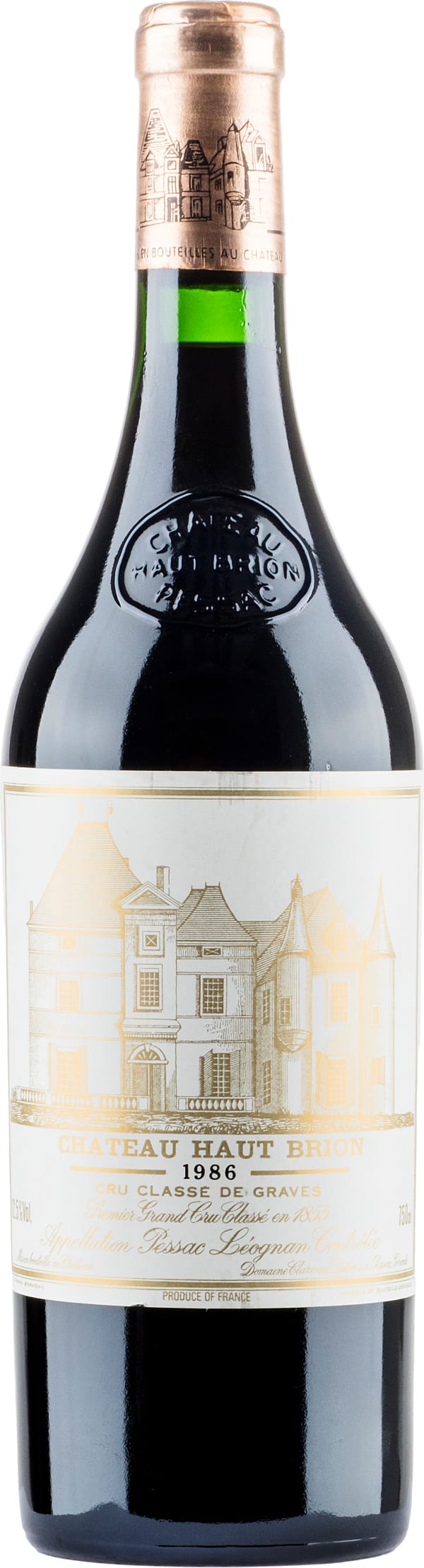 Château Haut Brion (1plo/asiakas, 1fl/kund, 1btl/customer) 1986