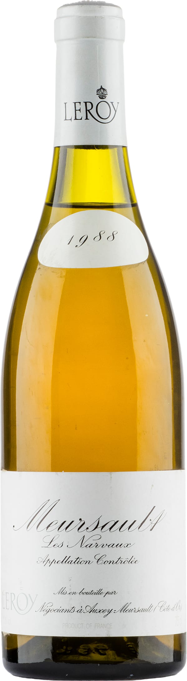Leroy Meursault Les Narvaux (erittäin rajallinen saatavuus, 1plo/asiakas) 1988