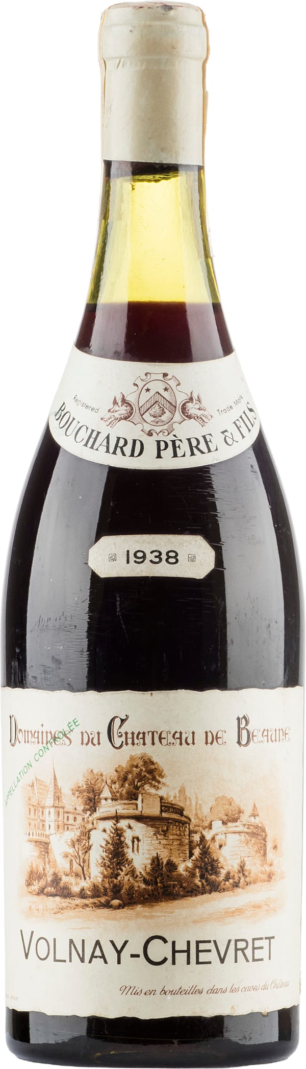 Domaines du Château de Beaune Volnay-Chevret (erittäin rajallinen saatavuus, 1plo/asiakas) 1938