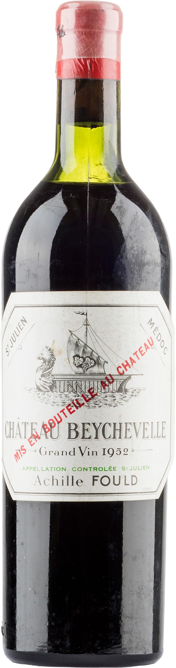 Château Beychevelle (erittäin rajallinen saatavuus, 1plo/asiakas) 1952