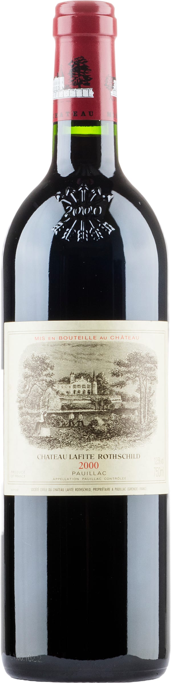 Château Lafite Rothschild (erittäin rajallinen saatavuus, 1plo/asiakas) 2000