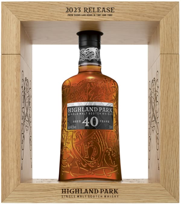 Highland Park 40 Year Old 2023 Release Single Malt