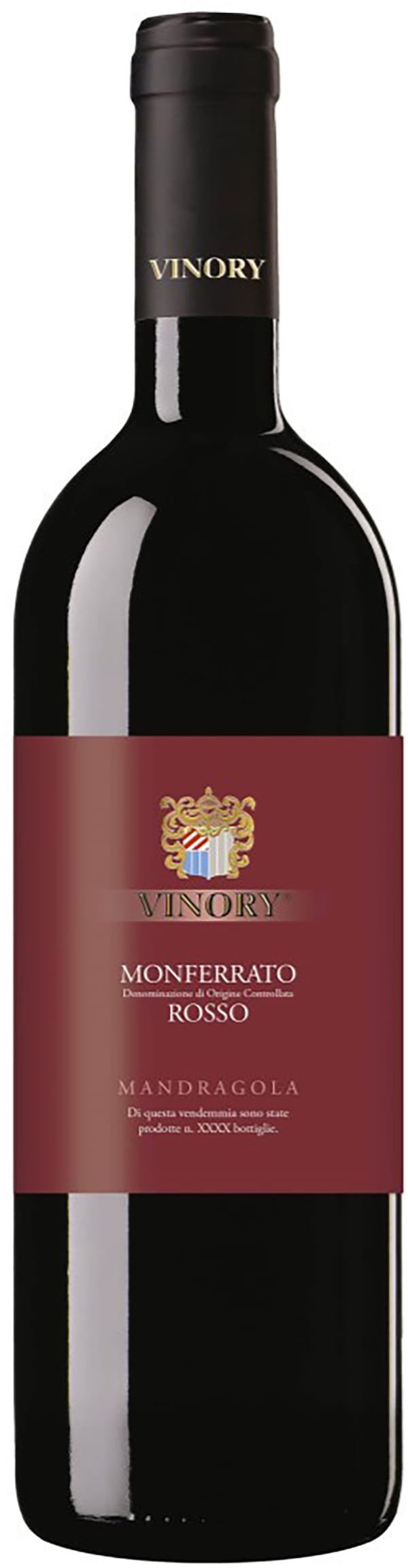 Vinory Monferrato Rosso Mandragola 2022