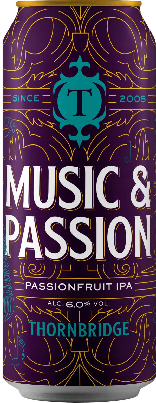 Thornbridge Music &  Passion Passionfruit IPA