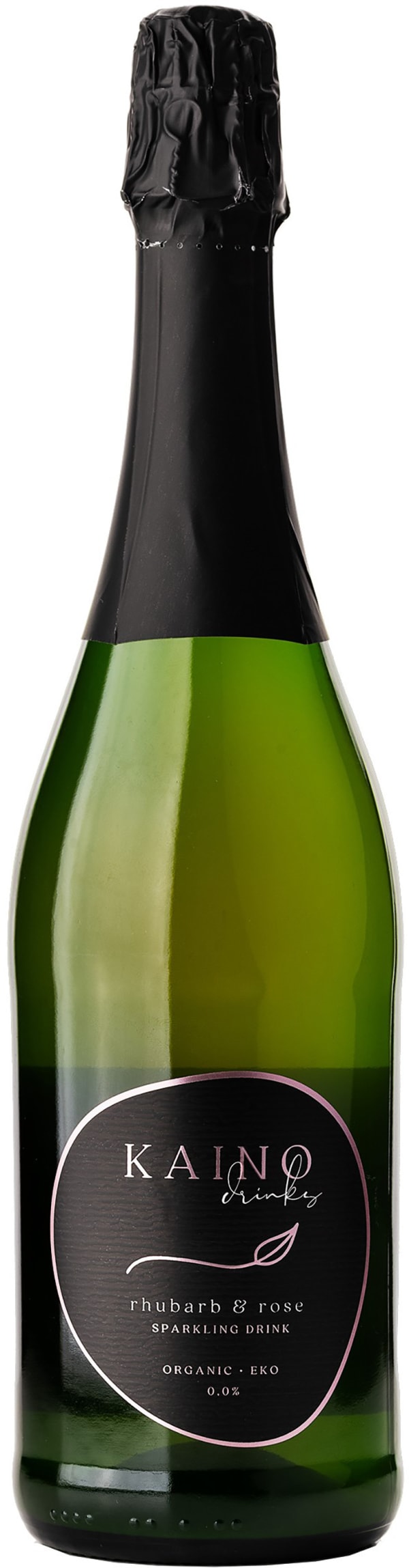 Kaino Drinks Rhubarb & Rose Organic Sparkling Drink
