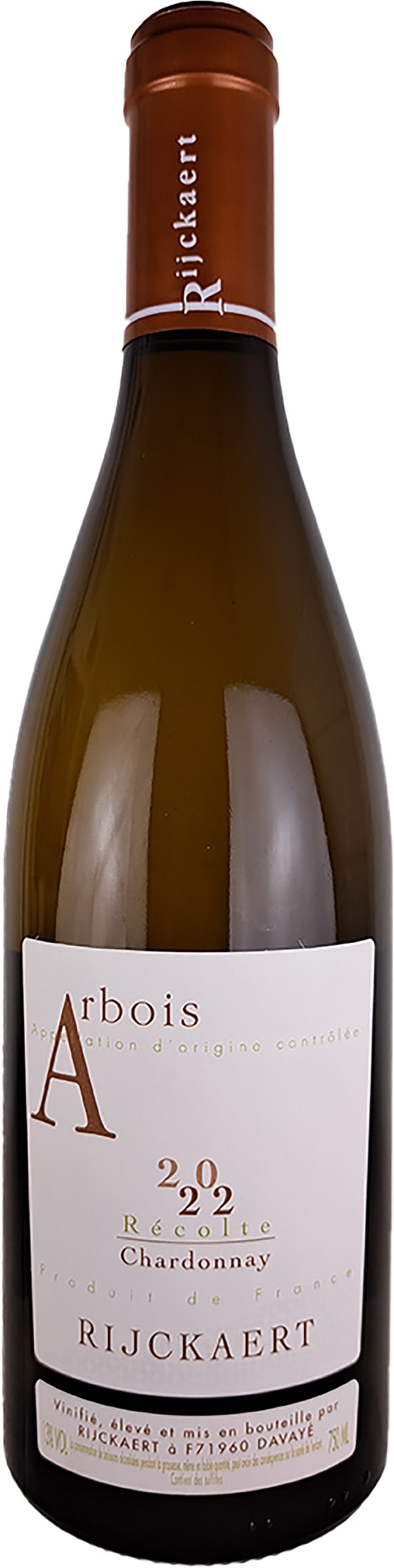 Rijckaert Arbois Chardonnay 2022