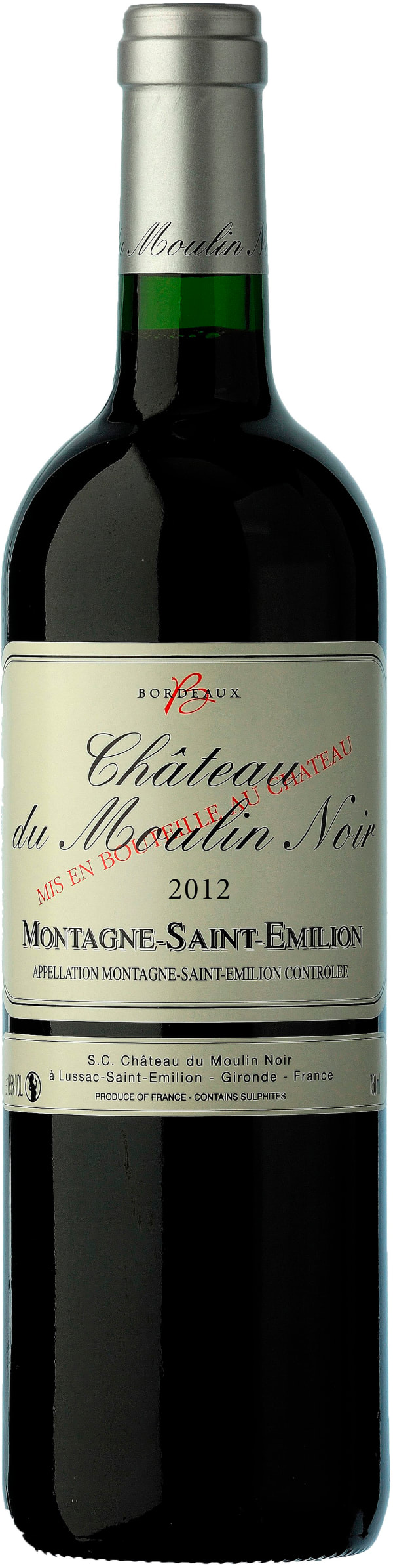Château du Moulin Noir Montagne-Saint-Emilion 2012