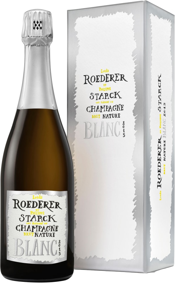 Louis Roederer et Philippe Starck Champagne Brut Nature 2015