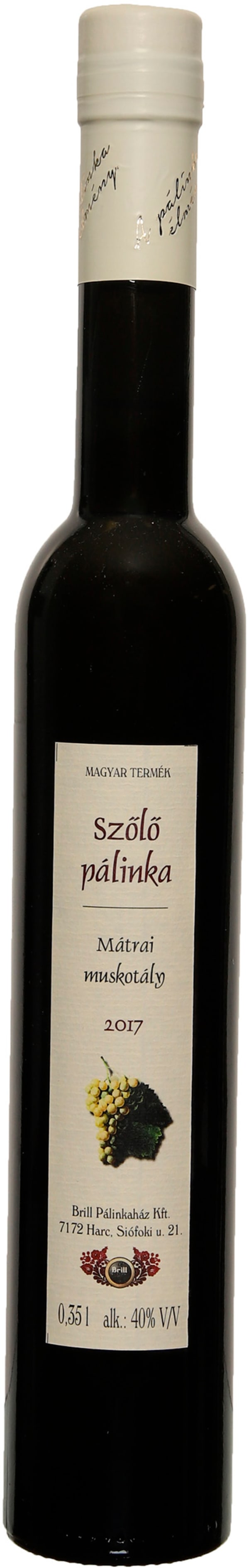 Brill Szölö pálinka
