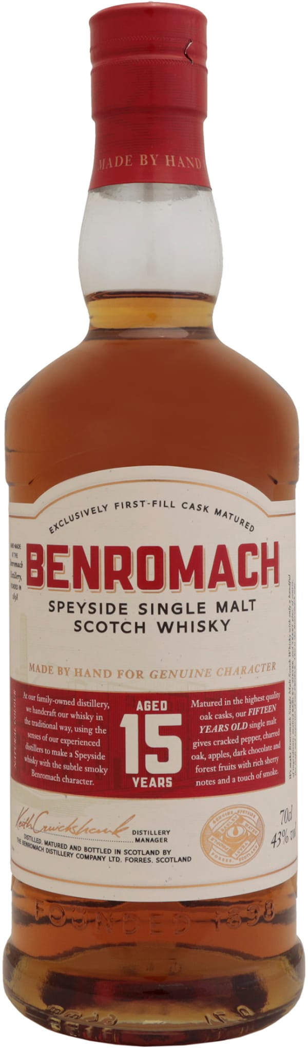 Benromach 15 Year Old Single Malt