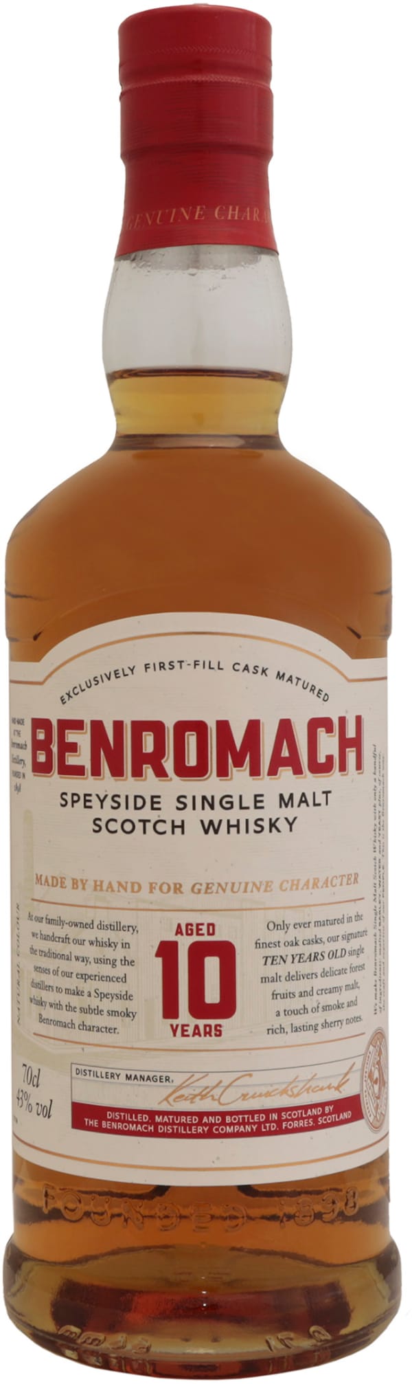 Benromach 10 Year Old Single Malt