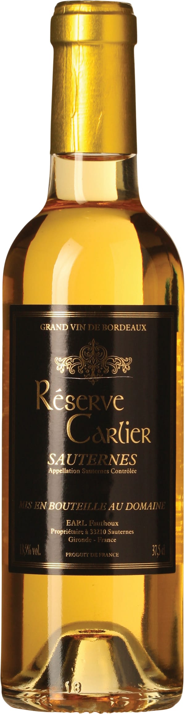 Reserve Carlier Sauternes 2019