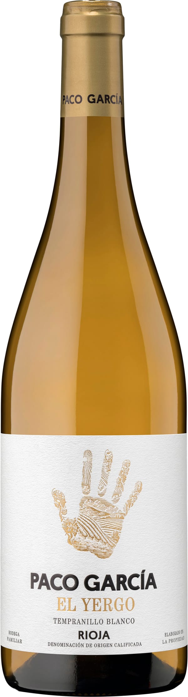 Paco Garcia el Yergo Tempranillo Blanco 2023