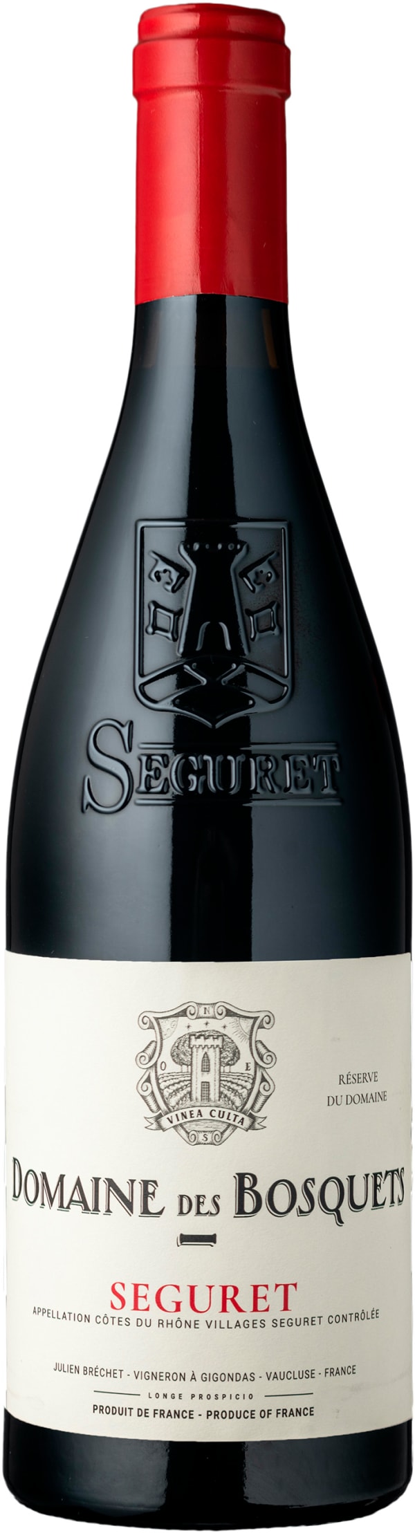 Domaine des Bosquets Côte du Rhône Villages Séguret 2022