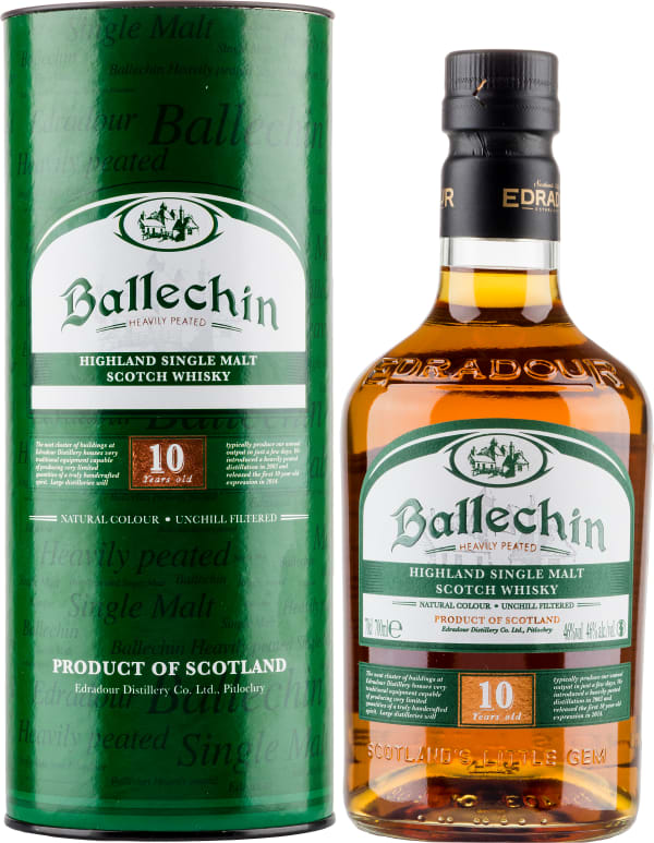 Ballechin 10 YO Heavily Peated