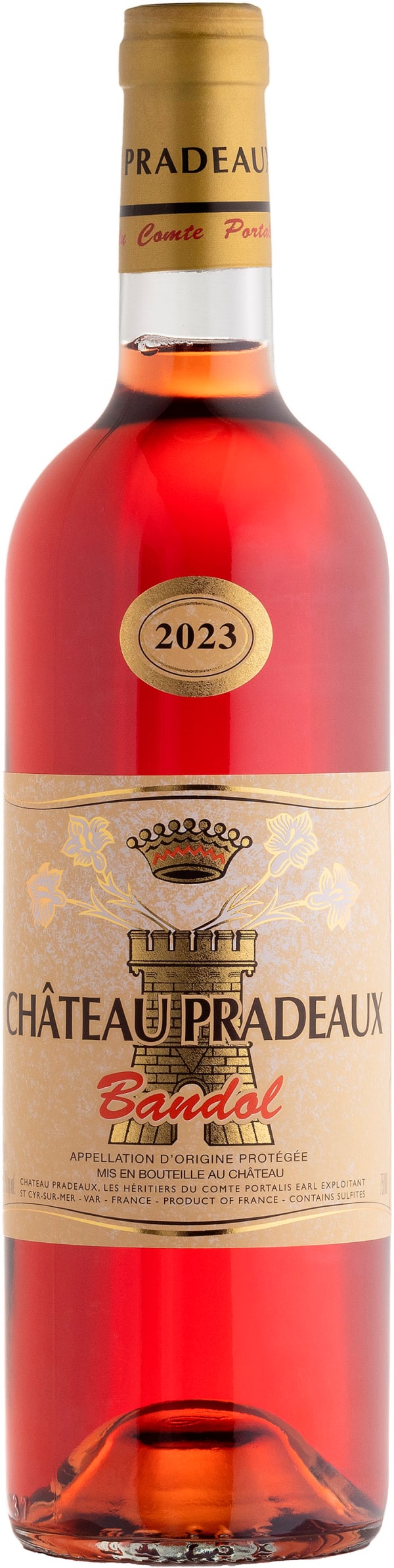 Château Pradeaux Bandol Rosé 2023