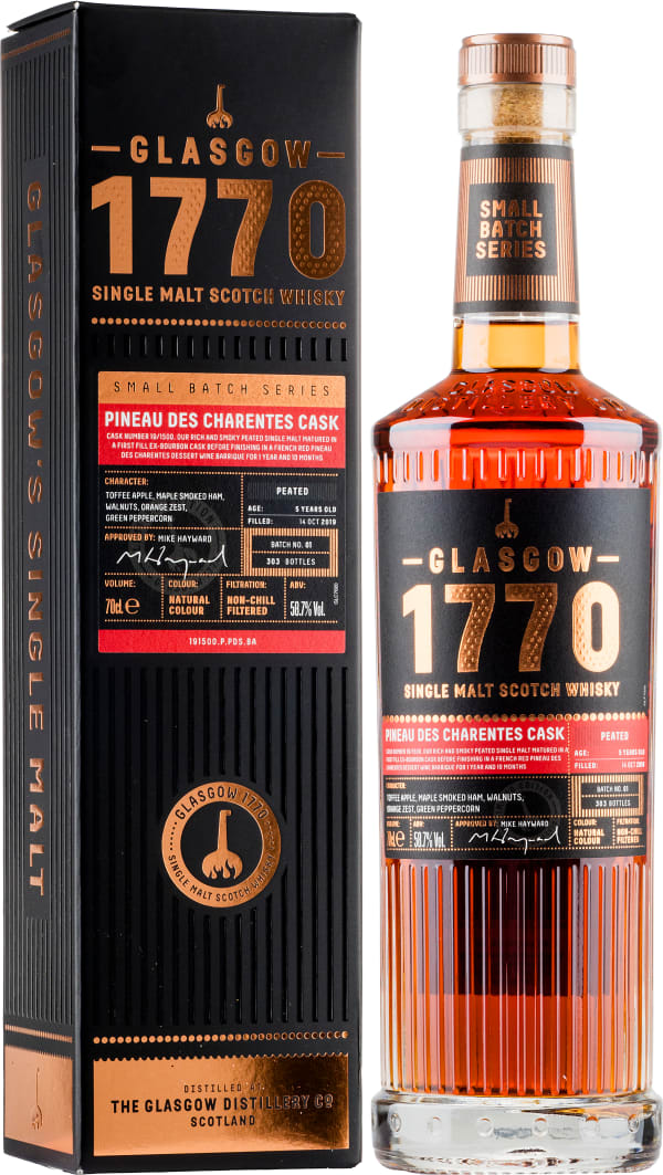 Glasgow 1770 Pineau des Charentes Cask 