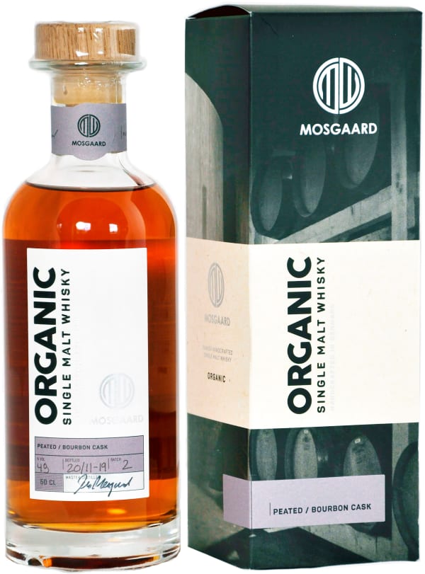 Mosgaard Organic Peated Bourbon Cask Single Malt