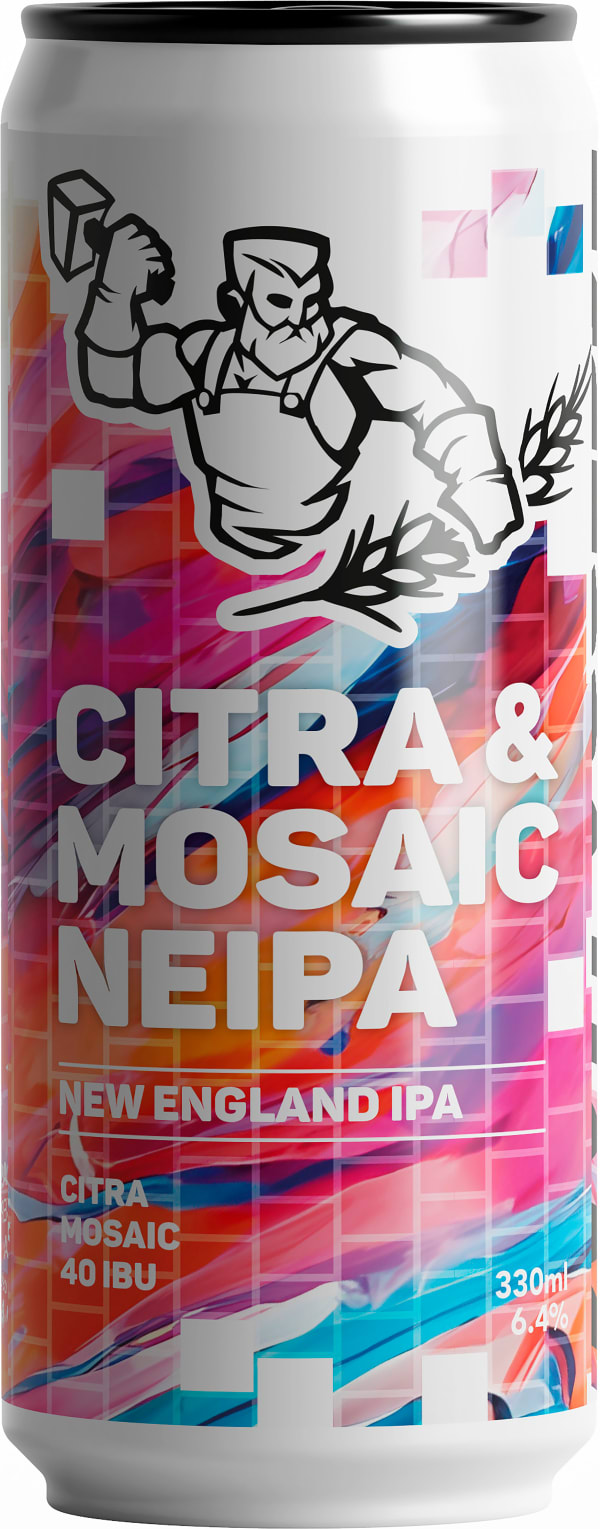 Mallassepät Citra Mosaic NEIPA tölkki