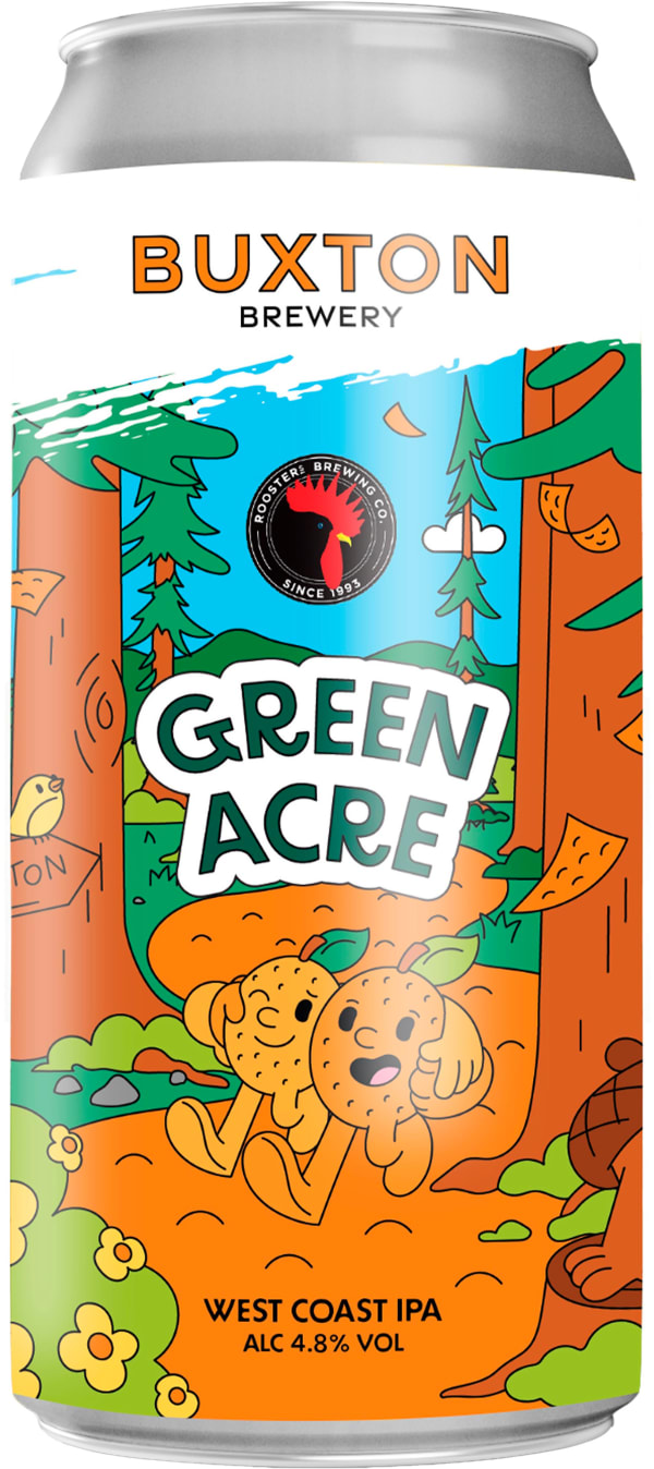 Buxton Green Acre West Coast IPA tölkki