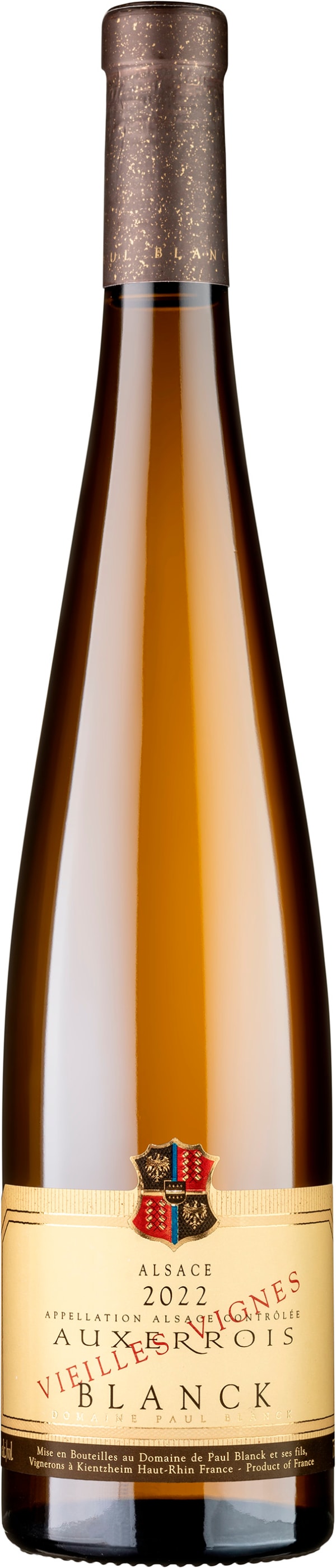 Paul Blanck Auxerrois Vieilles Vignes 2022