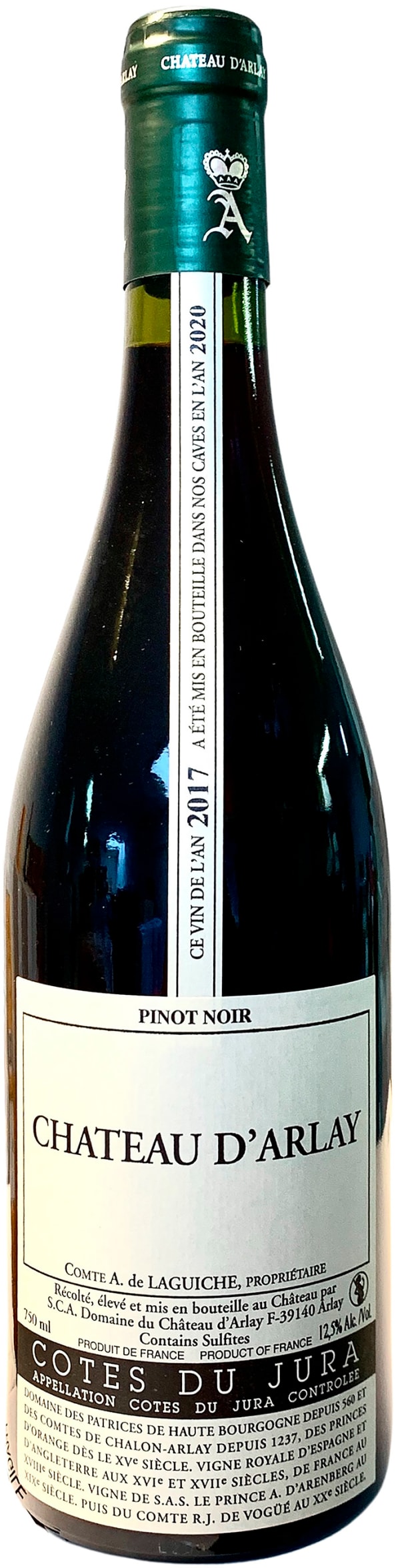 Arlay Pinot Noir 2017