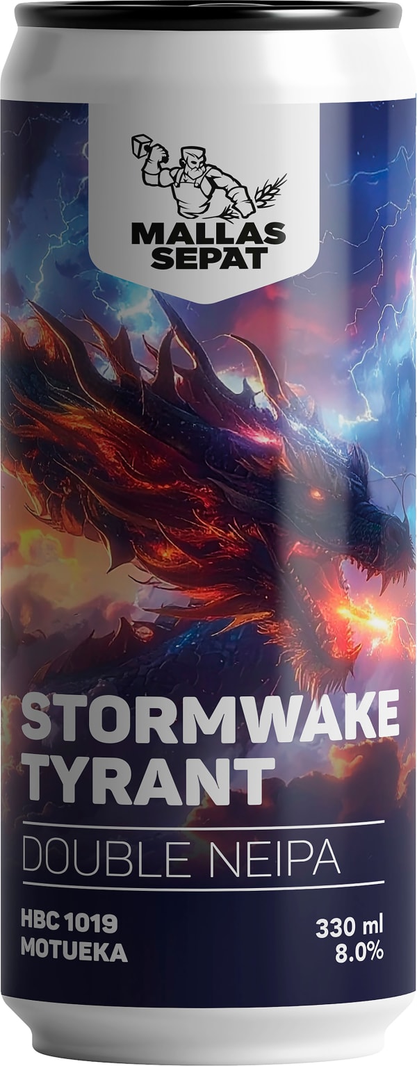 Mallassepät Stormwake Tyrant Double NEIPA tölkki